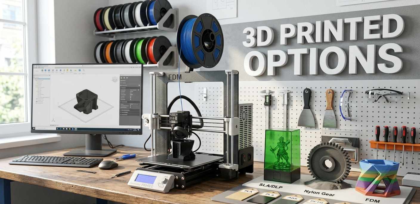 3D printed case option